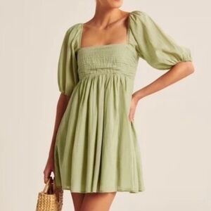 Abercrombie Green Mini Dress
